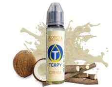 Vial de licorice&coconut e-liquid para cigarrillo electronico