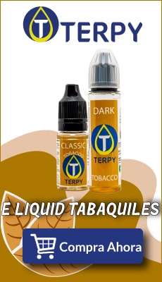 banner terpy e liquid tabaquiles para cigarro electronico