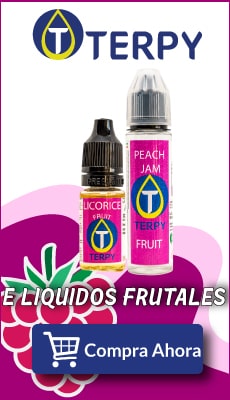 banner terpy e liquidos frutales para cigarro electronico