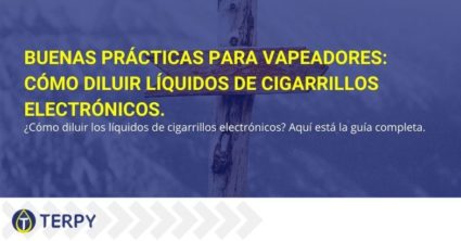 Buenas prácticas para vapeadores: cómo diluir líquidos de cigarrillos electrónicos.