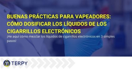 Buenas prácticas para vapeadores: cómo dosificar los líquidos de los cigarrillos electrónicos