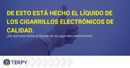 De esto está hecho el líquido de los cigarrillos electrónicos de calidad.