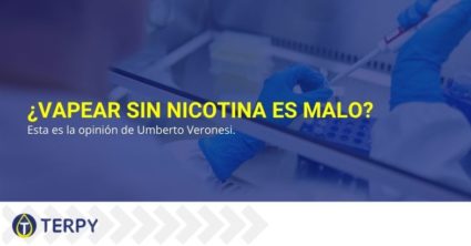 ¿Vapear sin nicotina es malo? Esta es la opinión de Umberto Veronesi.