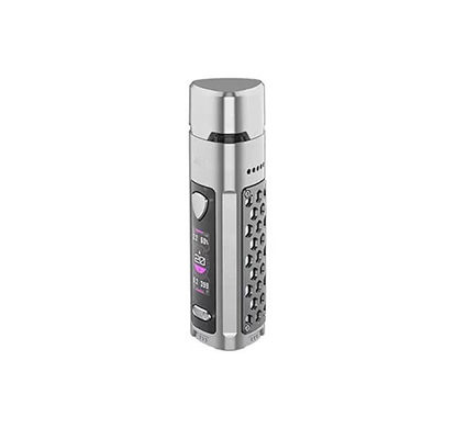 Cigarro electrónico para vapers plata y negro de Wismec R40