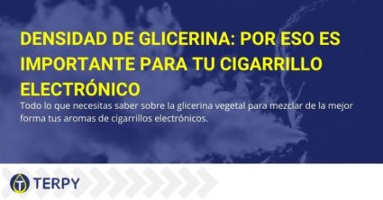 Para su cigarrillo electrónico, es importante ajustar la densidad de glicerina.