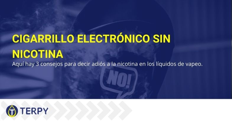 Pierde el hábito de fumar con el cigarrillo electrónico sin nicotina