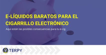 E-líquidos baratos para el cigarrillo electrónico consecuencias