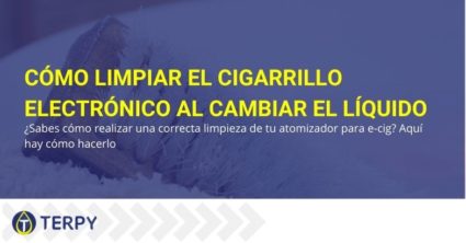 Métodos para limpiar eficazmente su cigarrillo electrónico