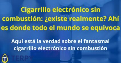 Cigarrillo electrónico sin combustión