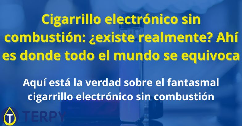 Cigarrillo electrónico sin combustión
