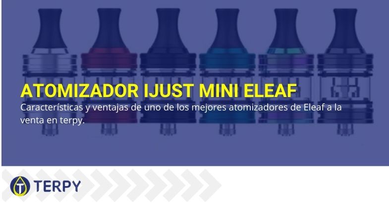 Características Ventajas del atomizador iJust Mini Eleaf