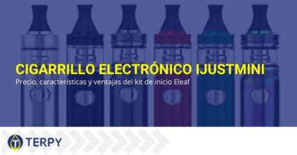 Las características y ventajas del cigarrillo electrónico IJustmini de Eleaf