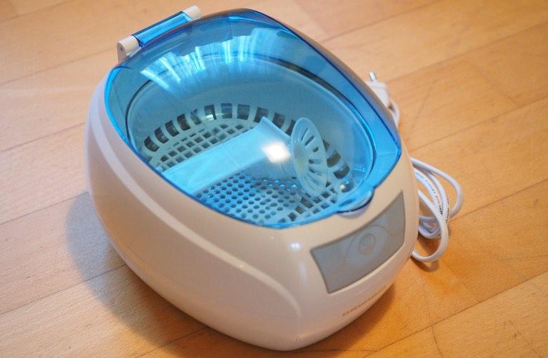 Lavadora ultrasónica para lavado con atomizador