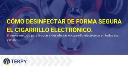 Cigarrillo electrónico: cómo desinfectarlo de forma segura