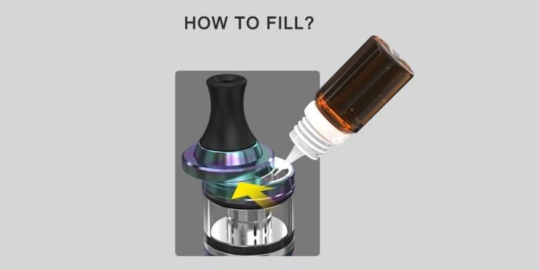 El cigarrillo electrónico de carga superior Eleaf