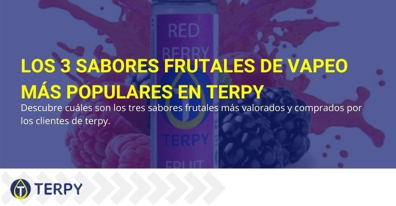 Los tres aromas frutales preferidos por los clientes de Terpy