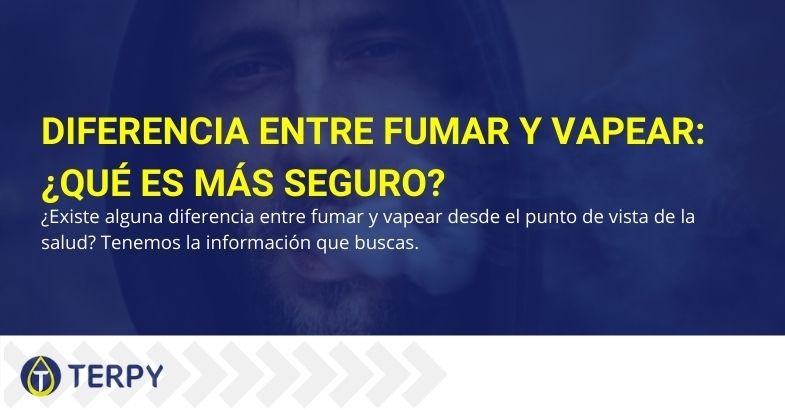 ¿Es más seguro para la salud vapear o fumar?