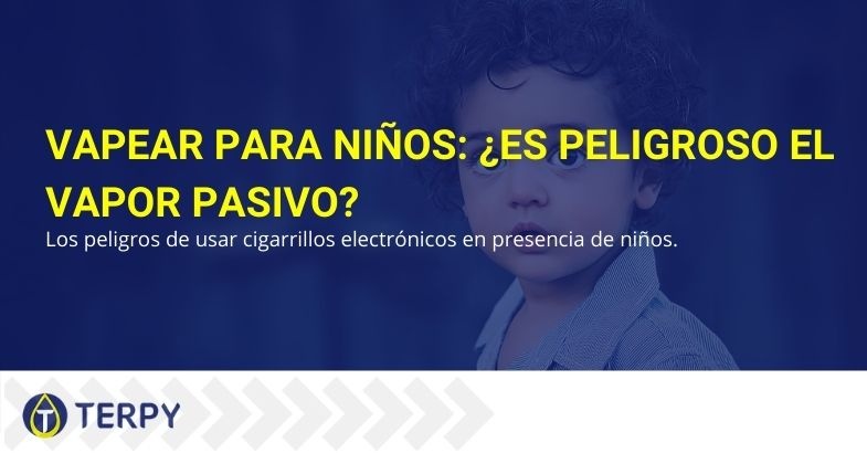 ¿El vapor pasivo es perjudicial para los niños?