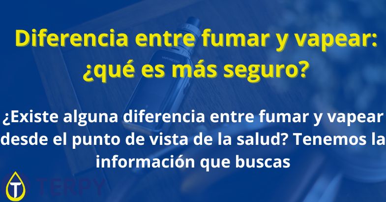 Diferencia entre fumar y vapear