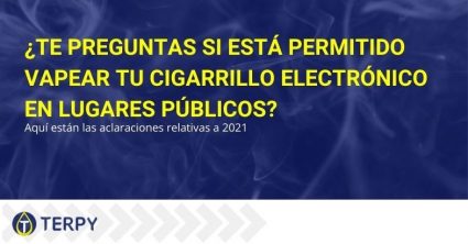 ¿Está permitido vapear en lugares públicos?