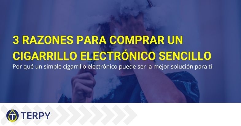 3 razones para comprar un simple cigarrillo electrónico