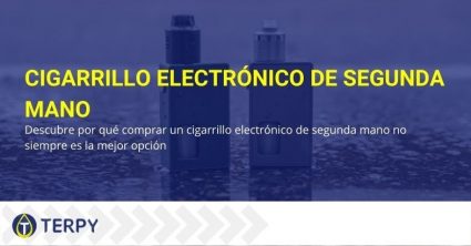 Por eso, un cigarrillo electrónico usado puede resultar una mala elección