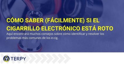 A continuación, le indicamos cómo detectar y solucionar problemas de su e-cig