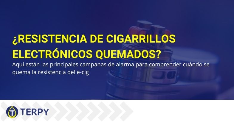 A continuación, le indicamos cómo saber si la resistencia del e-cig se ha quemado