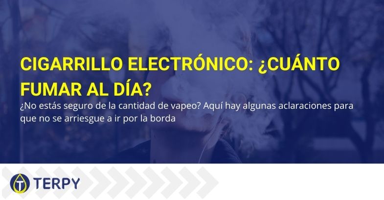 Cuánto fumar al día con un cigarrillo electrónico