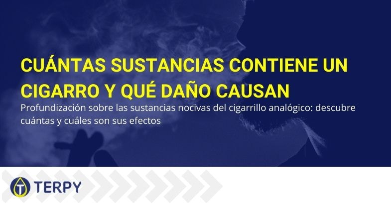 Sustancias contenidas en un cigarrillo y los daños que causan