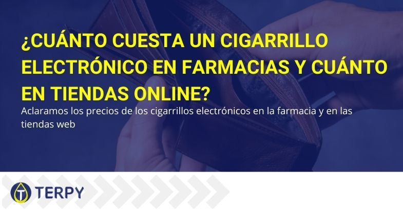 Coste del cigarrillo electrónico en farmacias y tiendas online