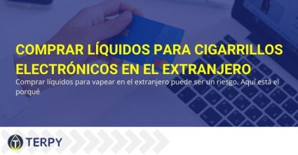 Puede ser arriesgado comprar líquidos para vaping en el extranjero