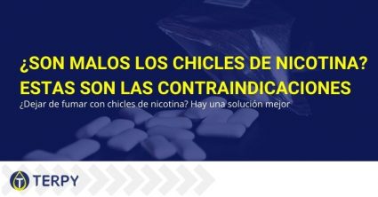 Los chicles de nicotina son perjudiciales
