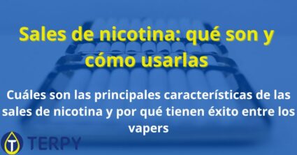 Sales de nicotina: qué son y cómo usarlas
