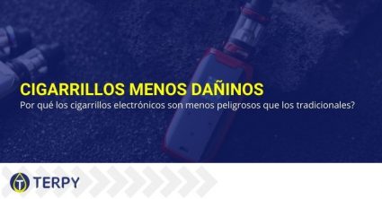 El cigarrillo electrónico es menos dañino