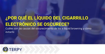 El líquido del cigarrillo electrónico se vuelve oscuro: las causas