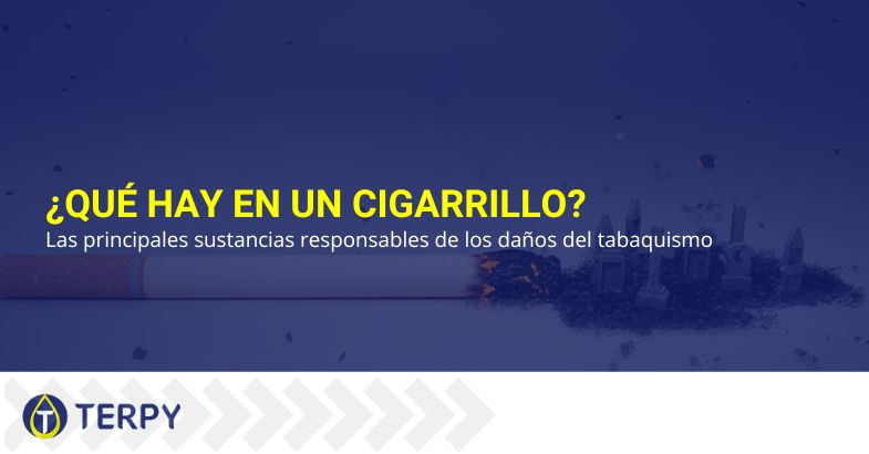 Las principales sustancias nocivas que contienen los cigarrillos