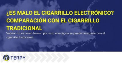Los daños del cigarrillo electrónico y su comparación con el cigarrillo tradicional