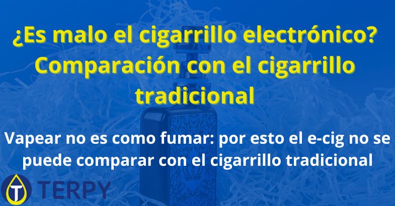 ¿Es malo el cigarrillo electrónico?
