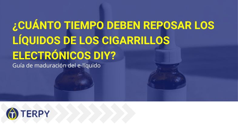 ¿Cuánto tiempo deben reposar los e-líquidos DIY?