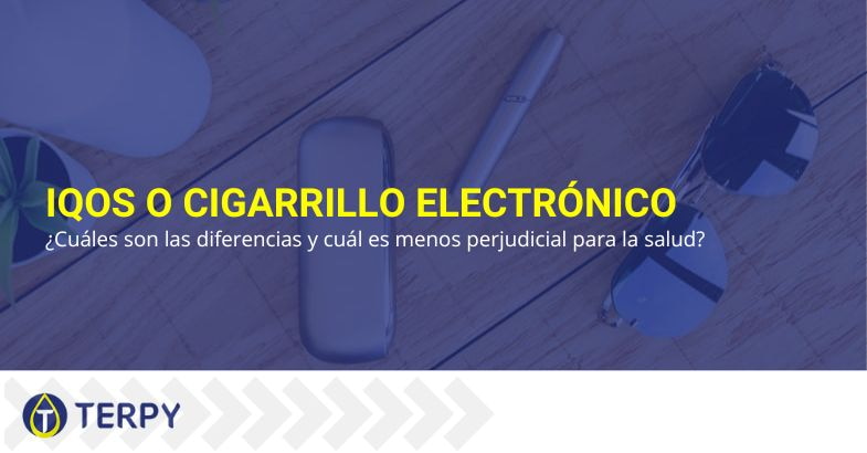 Diferencias entre el iqos y el cigarrillo electrónico