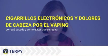 dolor de cabeza del cigarrillo electrónico vaping por qué se produce