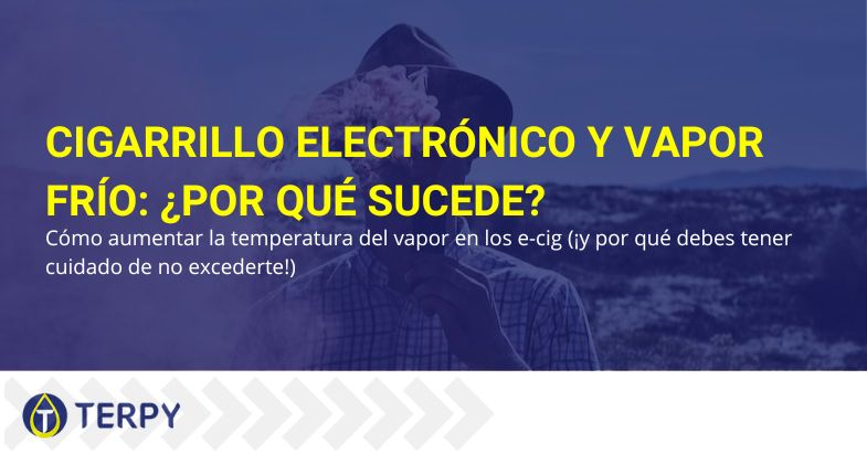 Cigarrillo electrónico y vapor frío | Terpy