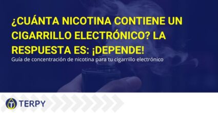 Cuánta nicotina contiene el cigarrillo electrónico | Terpy