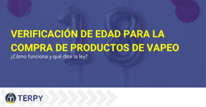 Verificación de la edad para la compra de productos de vapeo. | Terpy