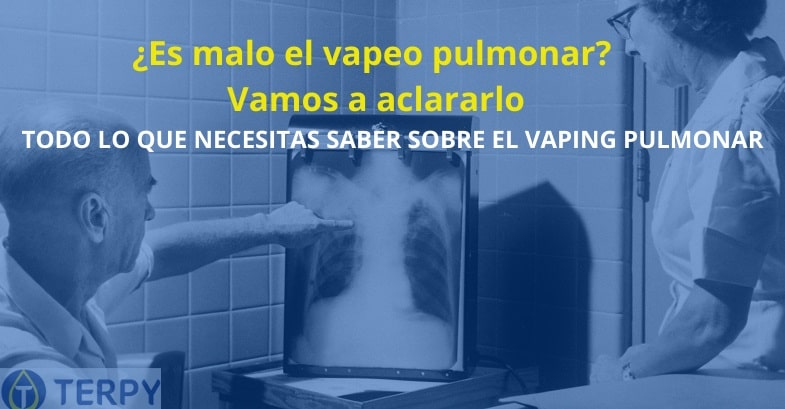 ¿Es malo el vapeo pulmonar?