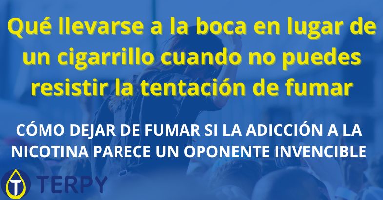 resistir la tentación de fumar