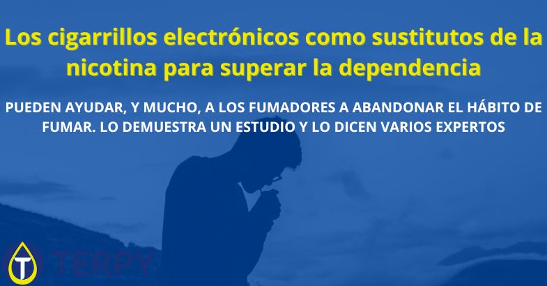 Los cigarrillos electrónicos como sustitutos de la nicotina para superar la dependencia