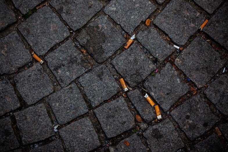 Grave impacto ambiental de los cigarrillos