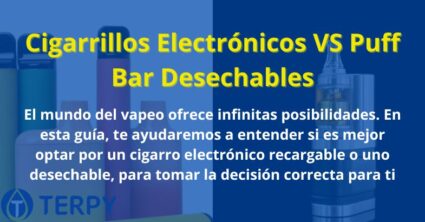 Cigarrillos Electrónicos VS Puff Bar Desechables